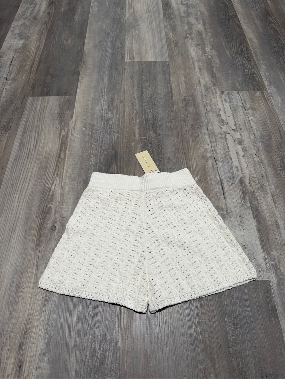 Ramy Brook Ivory Penny Bauble Knit Mini Short - Picture 7 of 13